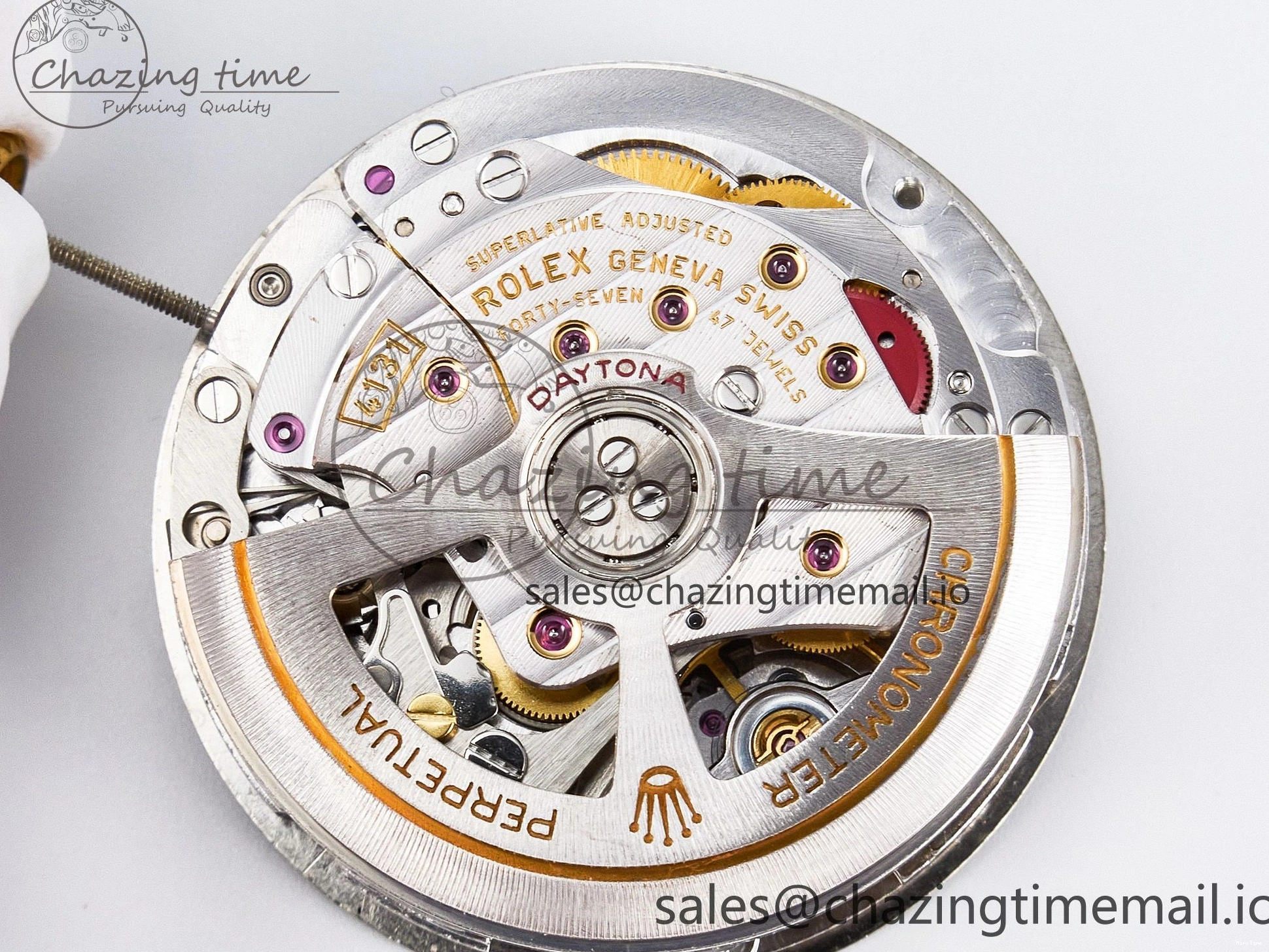 MiroTime 0401 Custom Modded Daytona DD4131 Super Clone 28800 VPH Automatic Movement (Silver Color) HighQuality 919